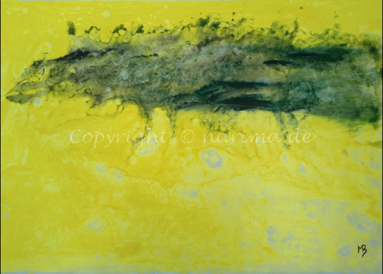 0156 - Bild ohne Titel - 2020/11 - Original: Acryl auf Vlies - ca. 50 x 70 cm